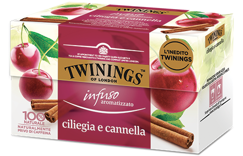 Infuso aromatizzato <br>ciliegia e cannella