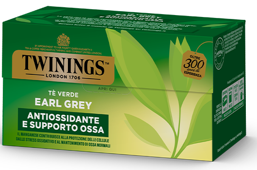Tè verde aromatizzato <br>Earl Grey