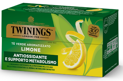 Tè verde aromatizzato Limone
