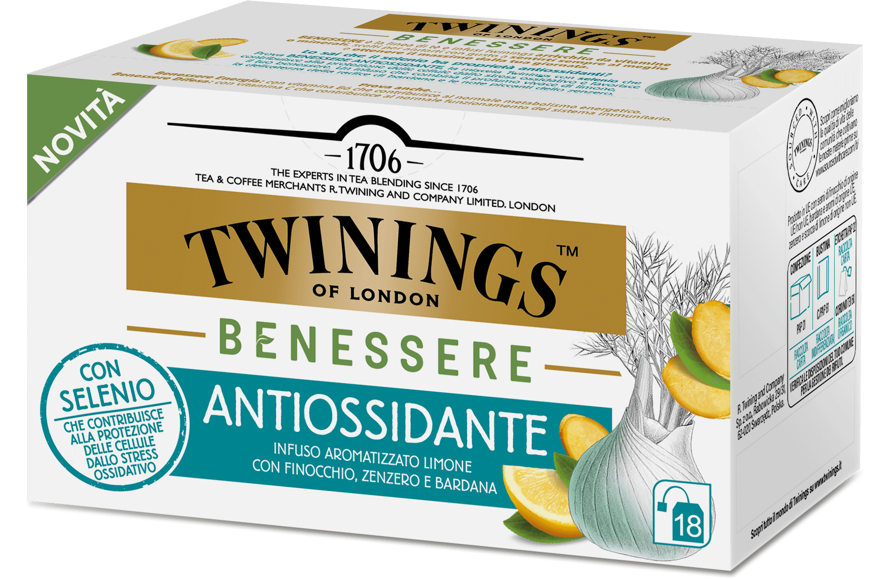 Benessere <br>Antiossidante