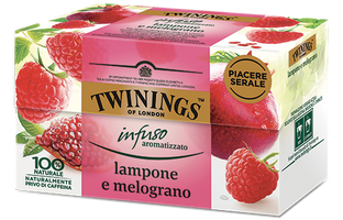 Infuso aromatizzato <br>lampone e melograno
