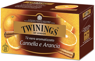 Tè nero aromatizzato <br>Cannella e Arancia