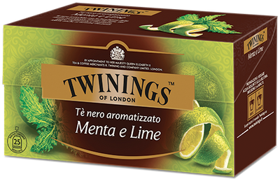 Tè nero aromatizzato Menta e Lime